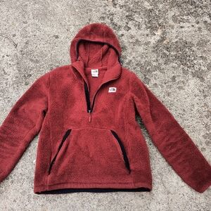 The North Face Men's Red Fleece Sweater